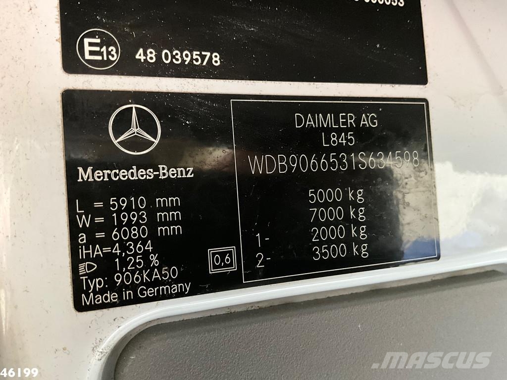 Mercedes-Benz Sprinter 516 CDI Hogedruk Spoelwagen Vidanjörler