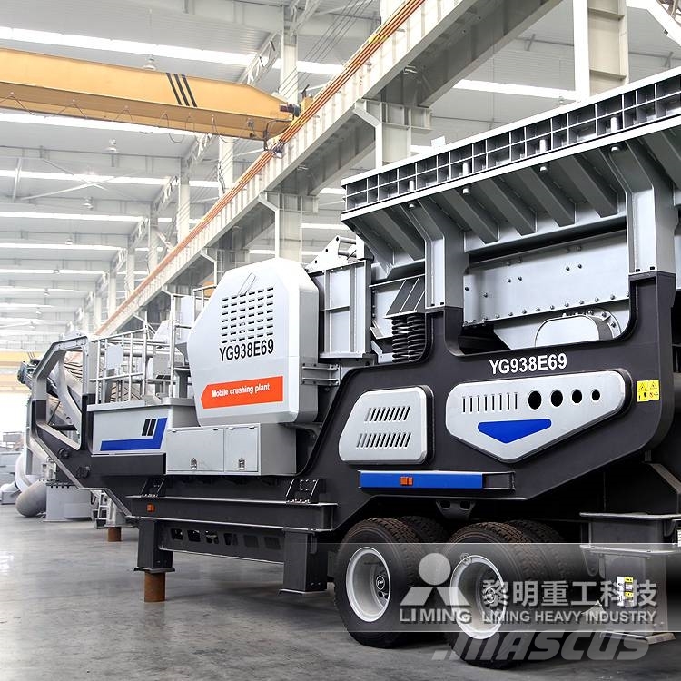 Liming YG1349EW86 Mobile Jaw Crusher Mobiilimurskaimet