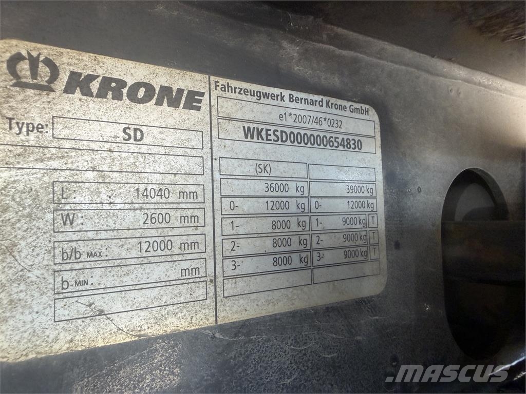 Krone Iný model VIN 830 Semi remorque frigorifique
