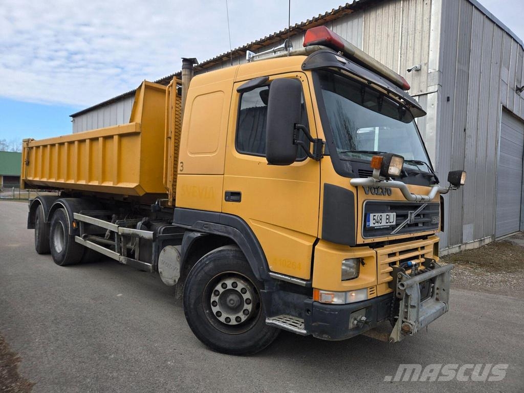 Volvo FM12 6X2 شاحنات قلابة