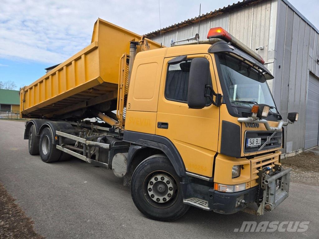 Volvo FM12 6X2 شاحنات قلابة