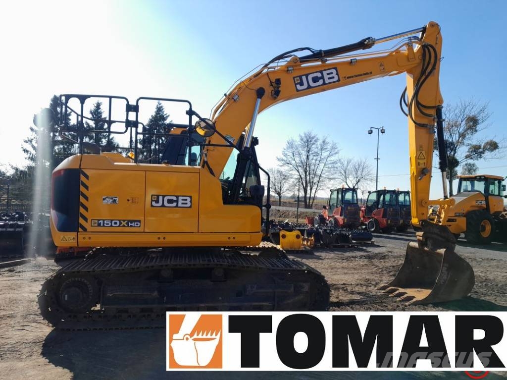 JCB 150 X HD Paletli ekskavatörler