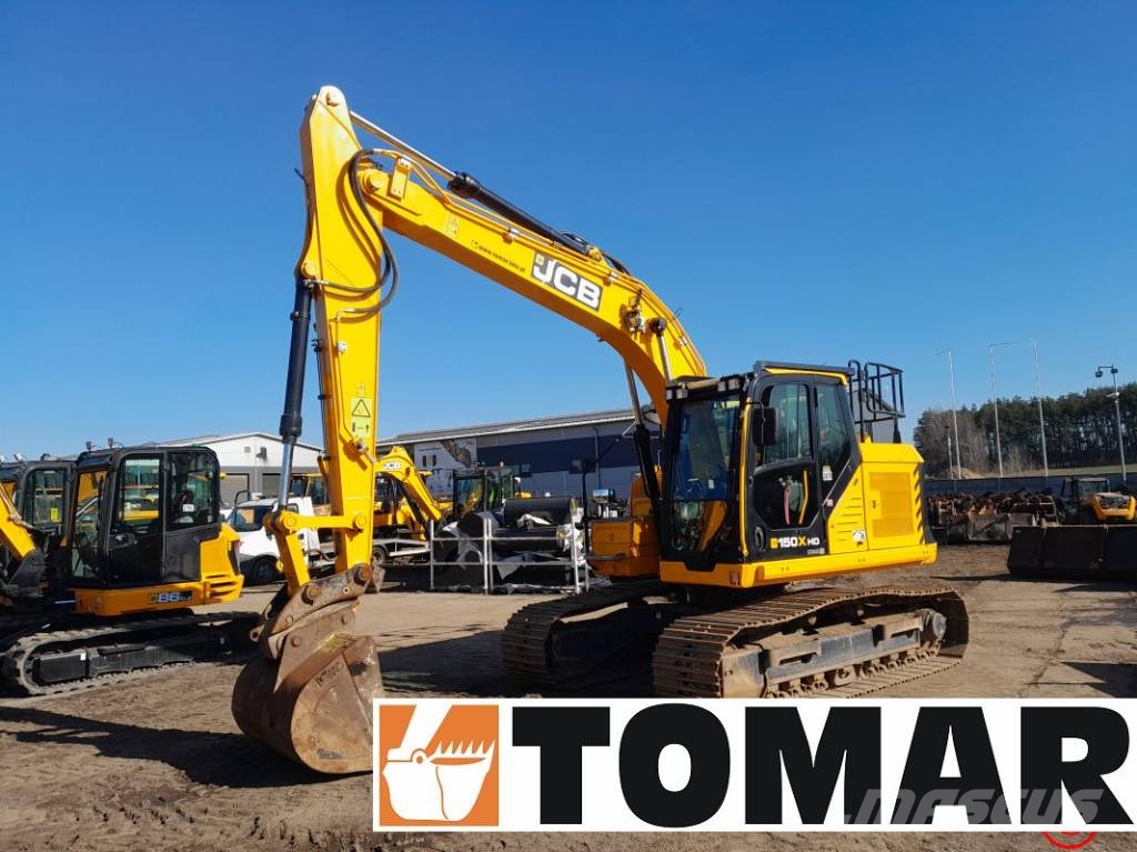 JCB 150 X HD Paletli ekskavatörler