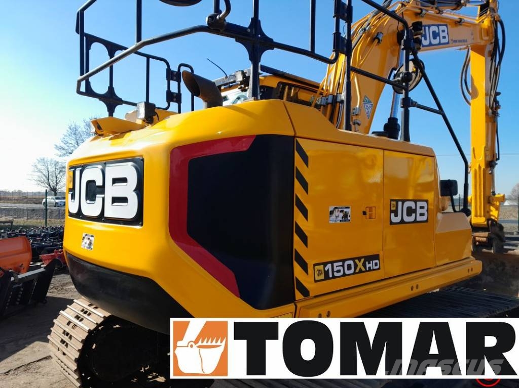 JCB 150 X HD Paletli ekskavatörler