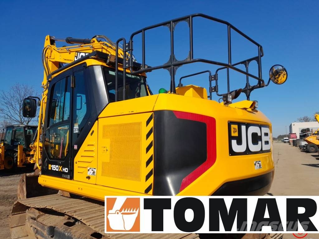 JCB 150 X HD Paletli ekskavatörler