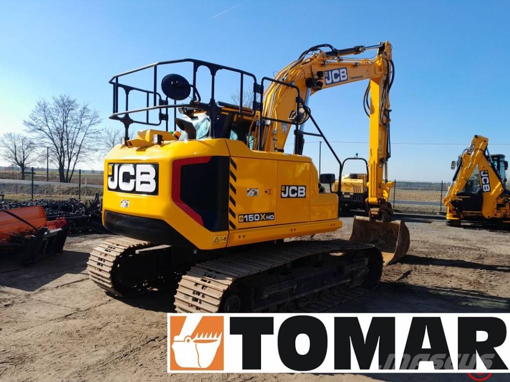 JCB 150 X HD Paletli ekskavatörler