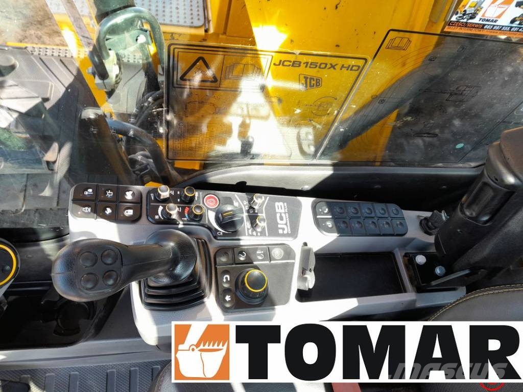 JCB 150 X HD Paletli ekskavatörler