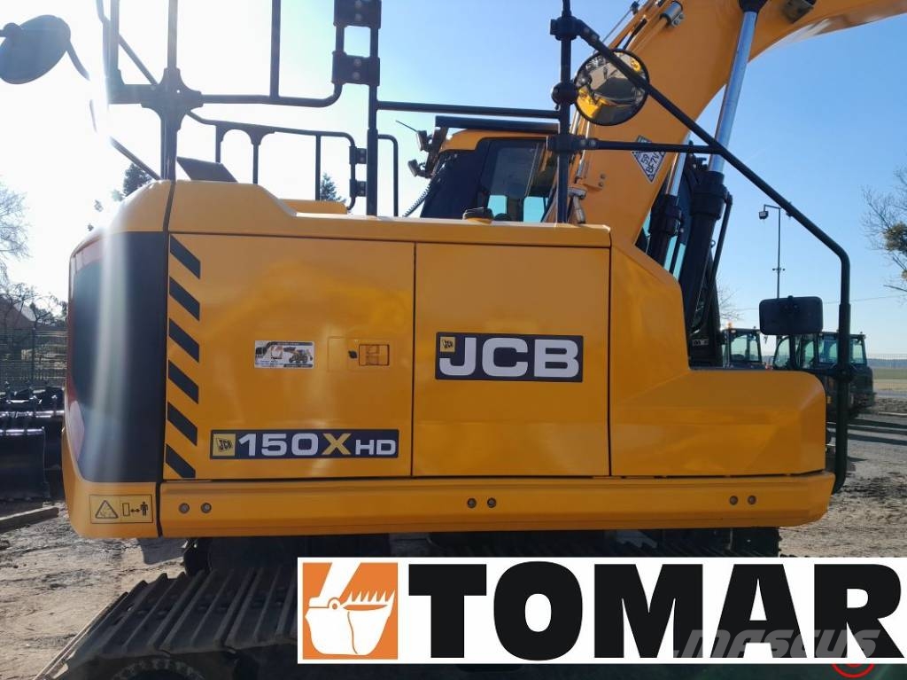 JCB 150 X HD Paletli ekskavatörler