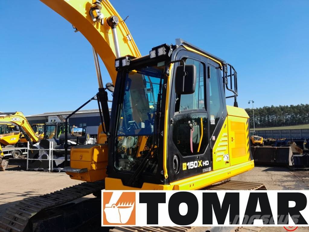 JCB 150 X HD Paletli ekskavatörler