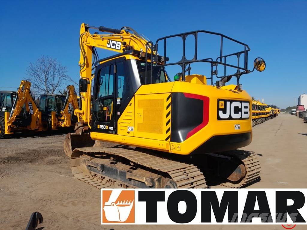 JCB 150 X HD Paletli ekskavatörler