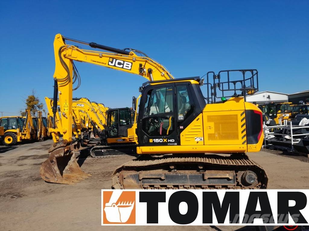 JCB 150 X HD Paletli ekskavatörler