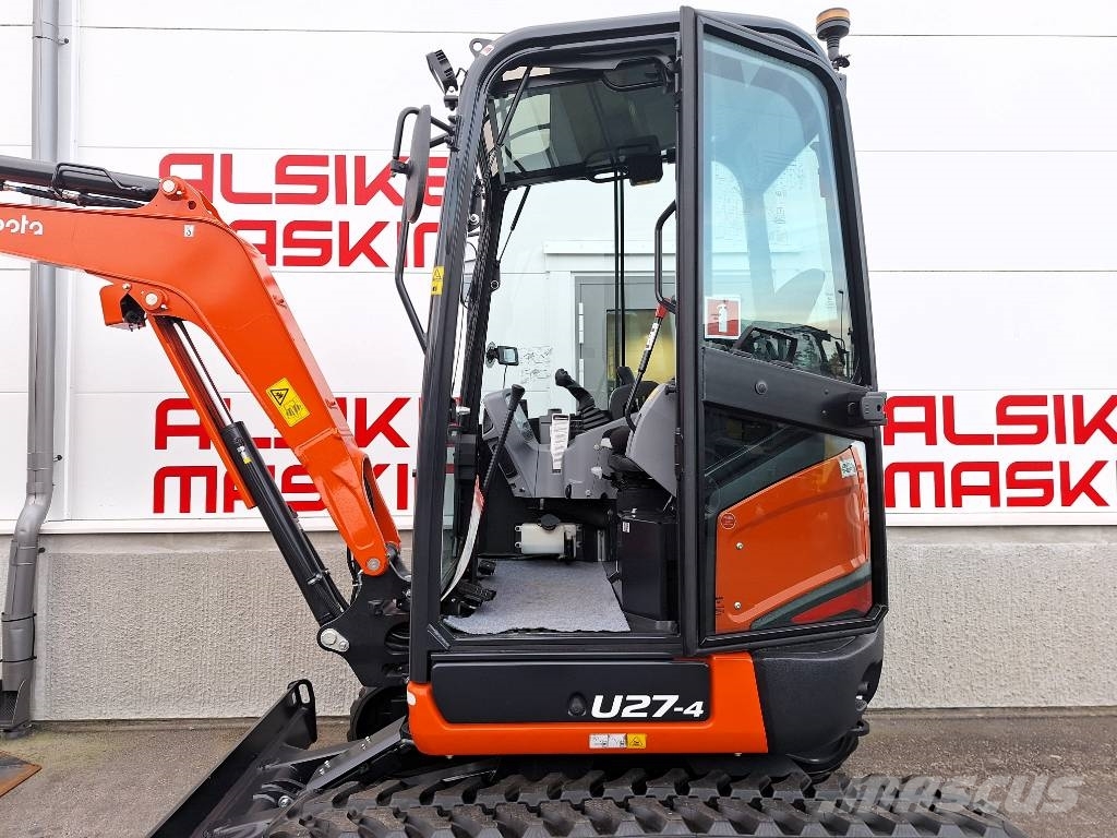 Kubota U 27-4 Мини-экскаваторы