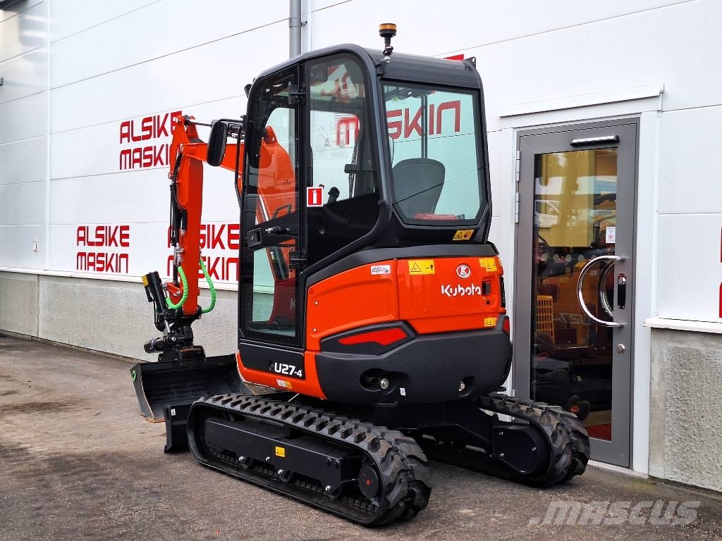 Kubota U 27-4 Мини-экскаваторы