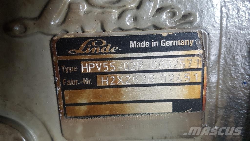 Linde HPV55-02R - Atlas 65 - Drive pump/Fahrpumpe 油壓