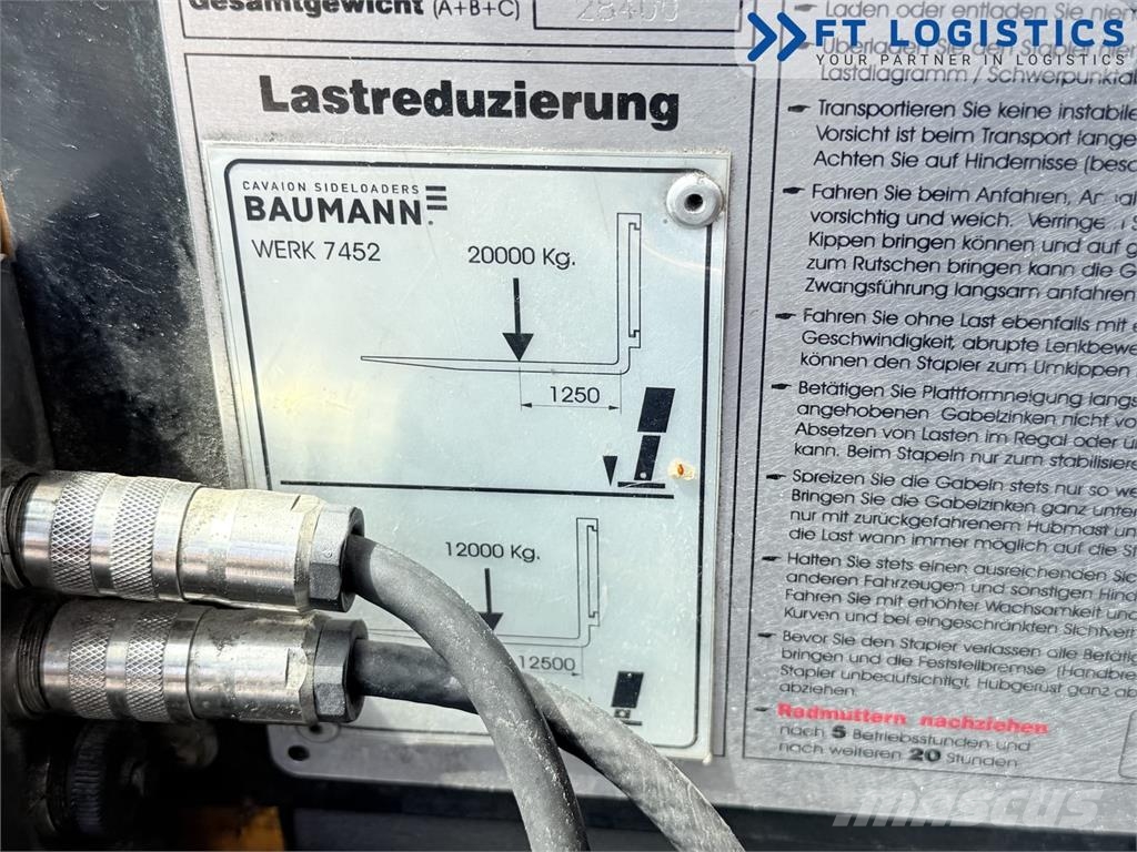 Baumann GCS 200/20/35 | DIESEL | DUPLEX 3500MM | FORK POSI 4방향 리치트럭