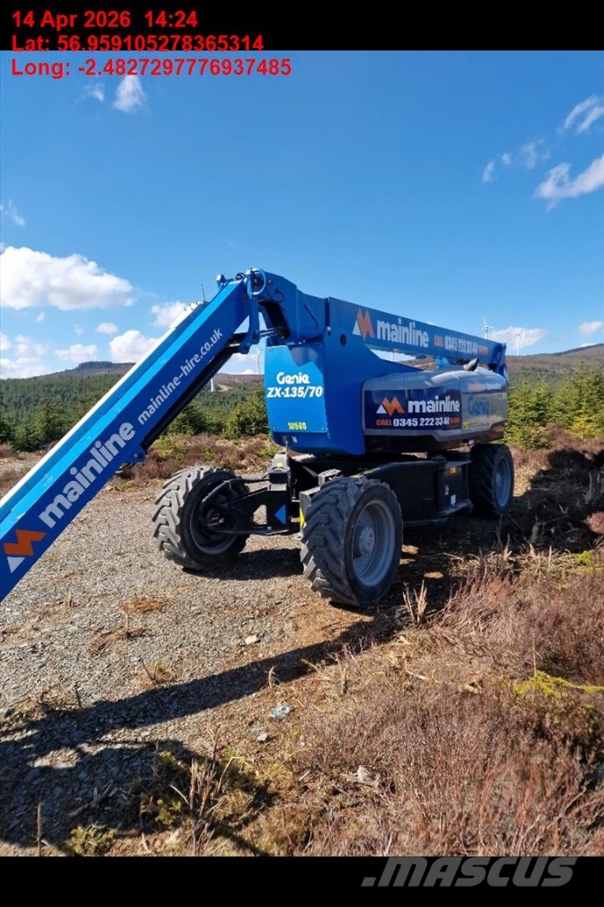 Genie ZX 135/70, 2024, United Kingdom - Used articulated boom