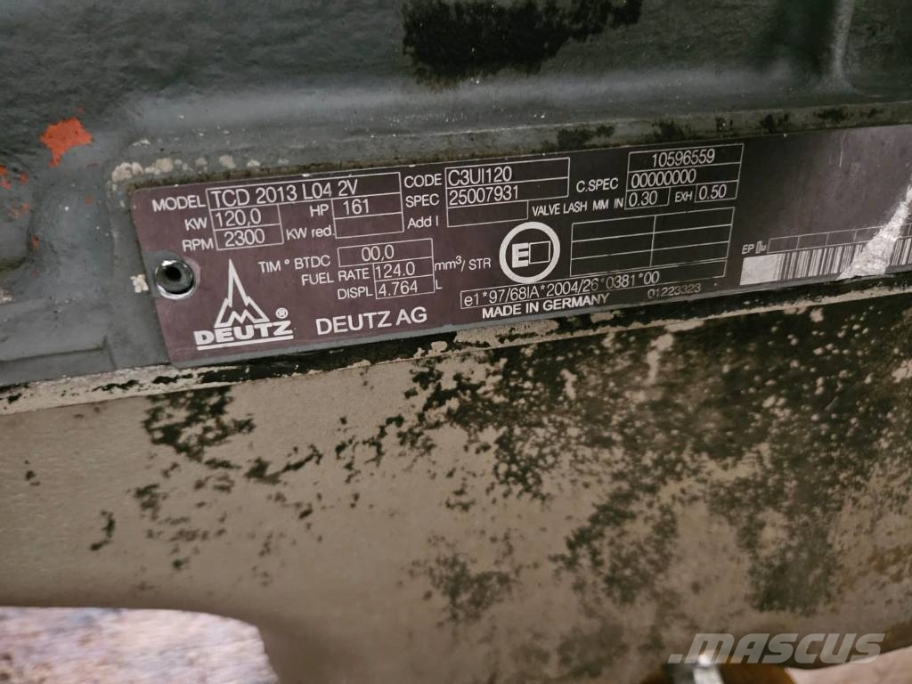Deutz TCD 2013 L04 2V Motori za građevinarstvo