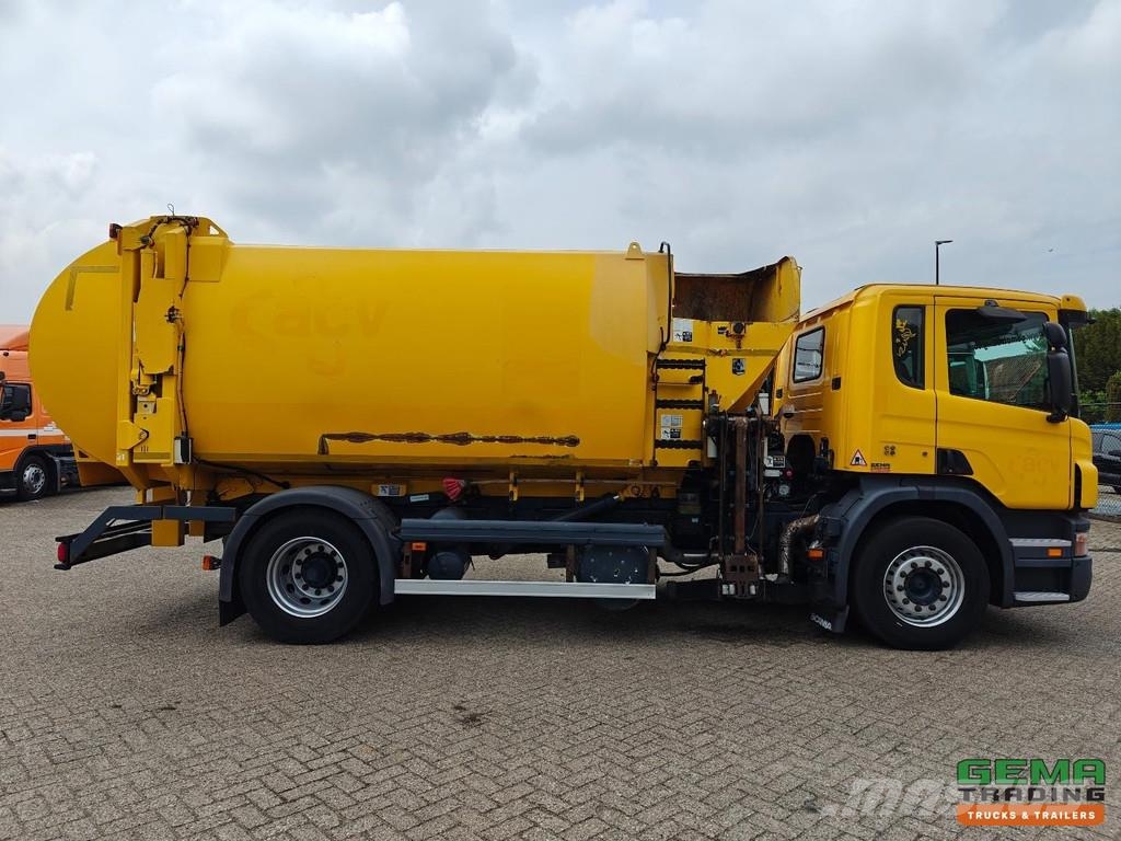 Scania P 230 B 4X2 Euro5 Day Cab - Haller S LF18m3 - Side Renovasjonsbil