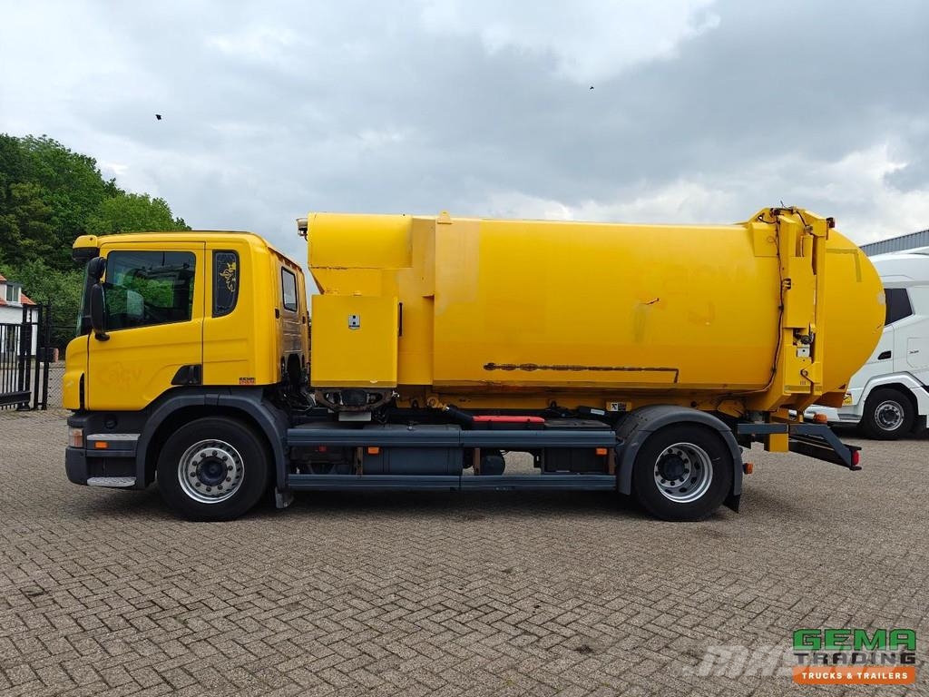 Scania P 230 B 4X2 Euro5 Day Cab - Haller S LF18m3 - Side Renovasjonsbil