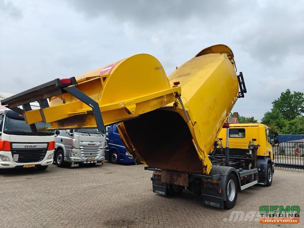 Scania P 230 B 4X2 Euro5 Day Cab - Haller S LF18m3 - Side Renovasjonsbil