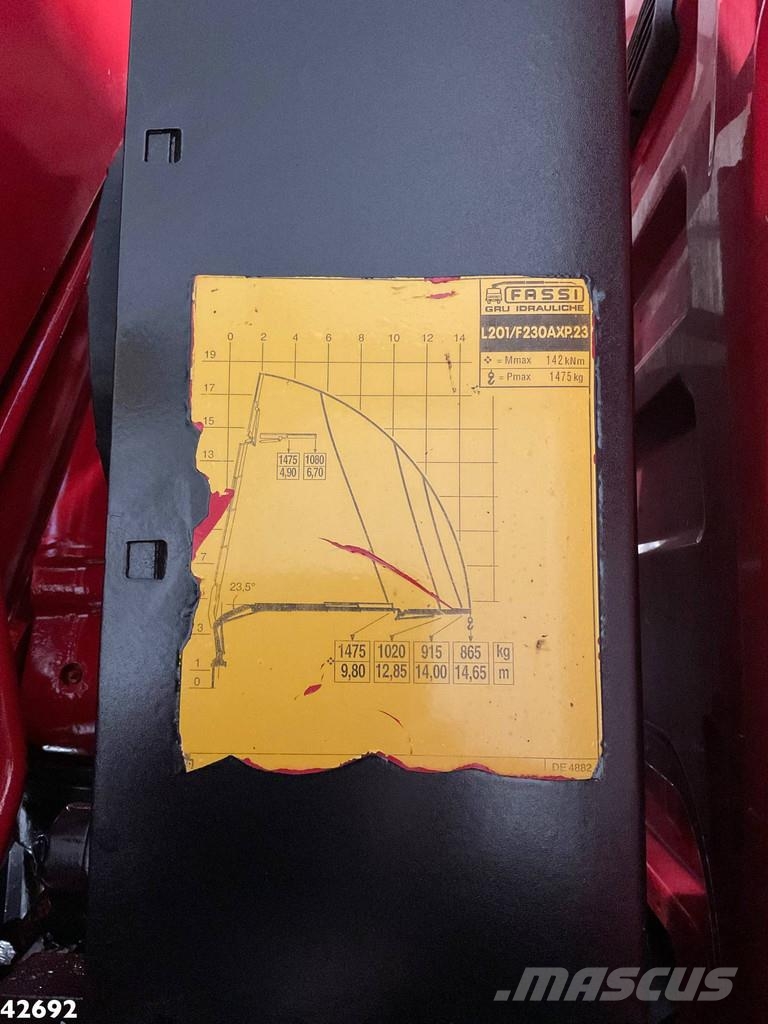 MAN TGX 28.440 Euro 6 Fassi 23 Tonmeter laadkraan + Fl Mobiilinosturit