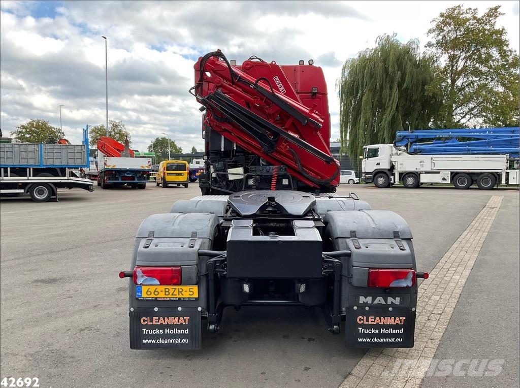 MAN TGX 28.440 Euro 6 Fassi 23 Tonmeter laadkraan + Fl Mobiilinosturit