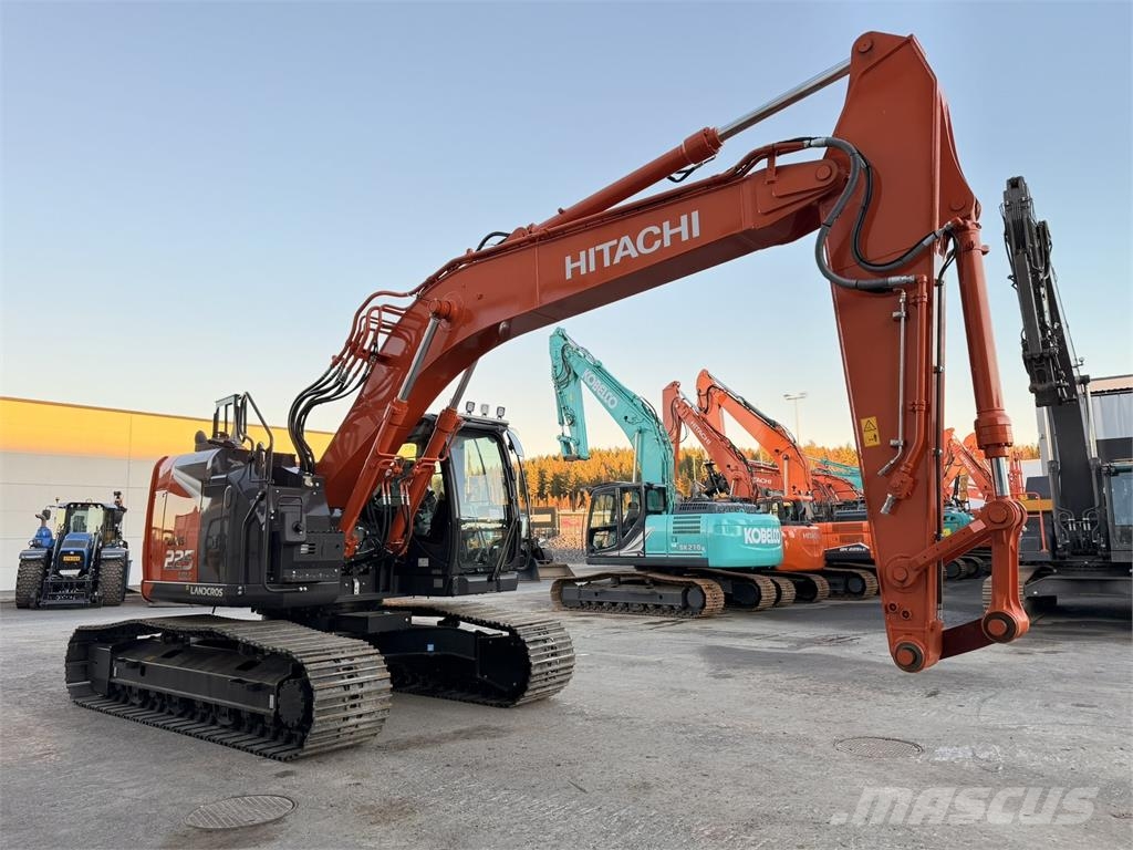 Hitachi ZX225USLC-7 Kāpurķēžu ekskavatori