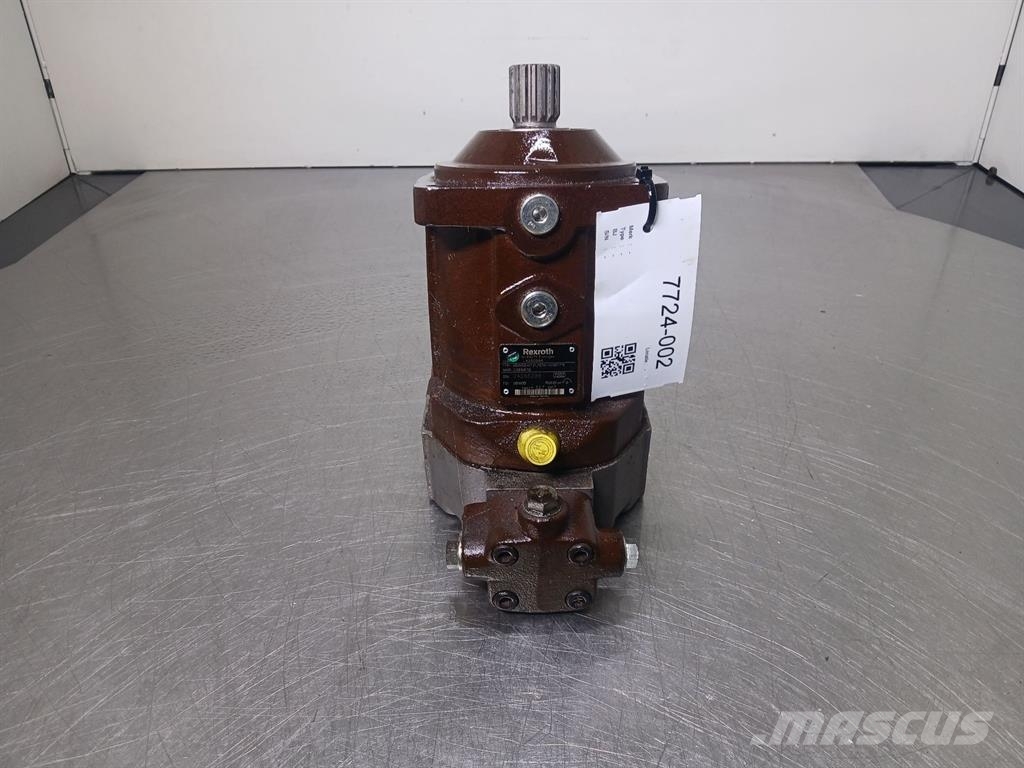 CNH 4550966-Rexroth A6VM80-Drive motor/Fahrmotor Hydraulika
