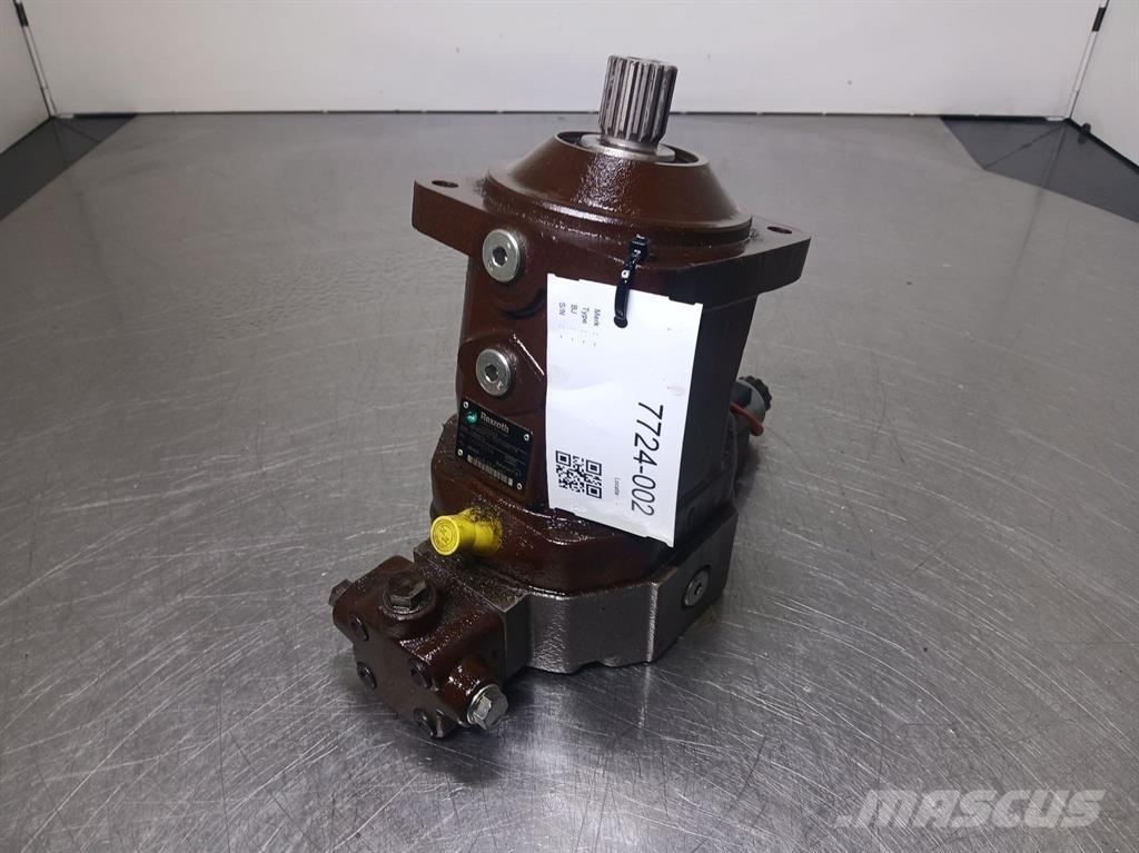 CNH 4550966-Rexroth A6VM80-Drive motor/Fahrmotor Hydraulika