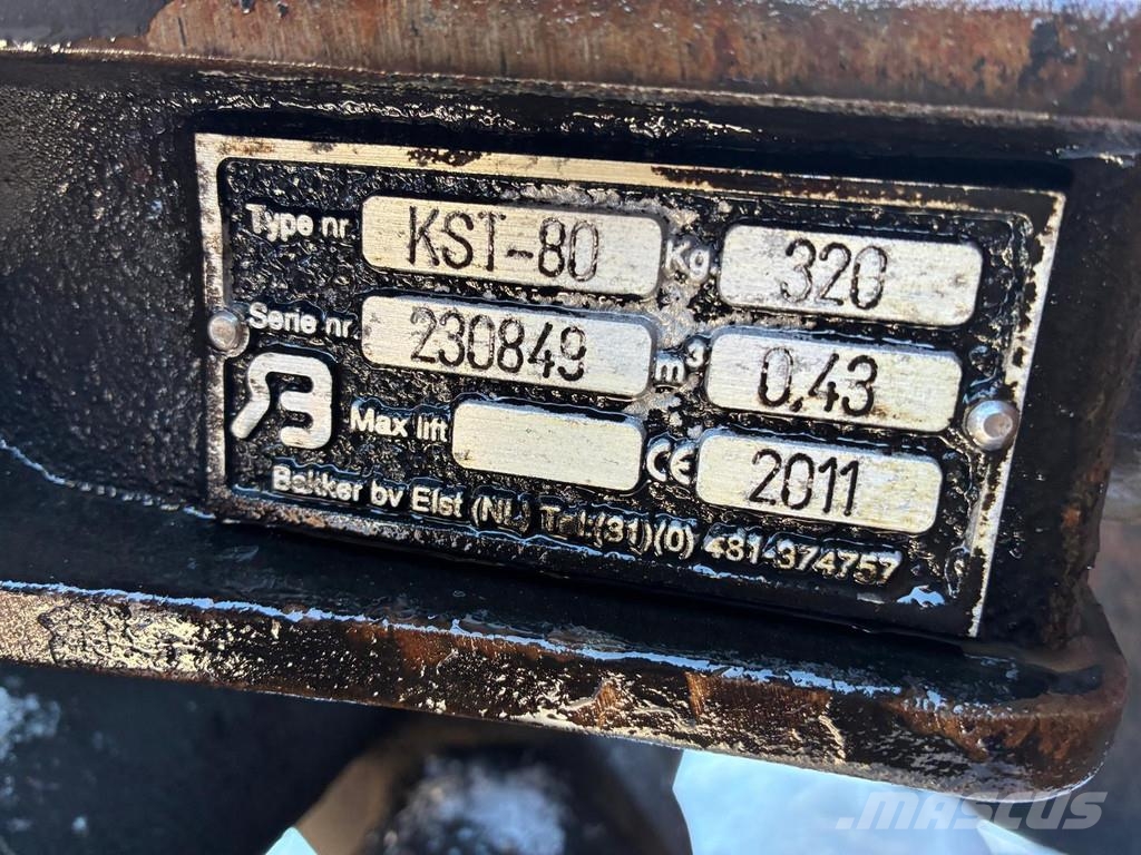 Bakker KST-80 Pinzas