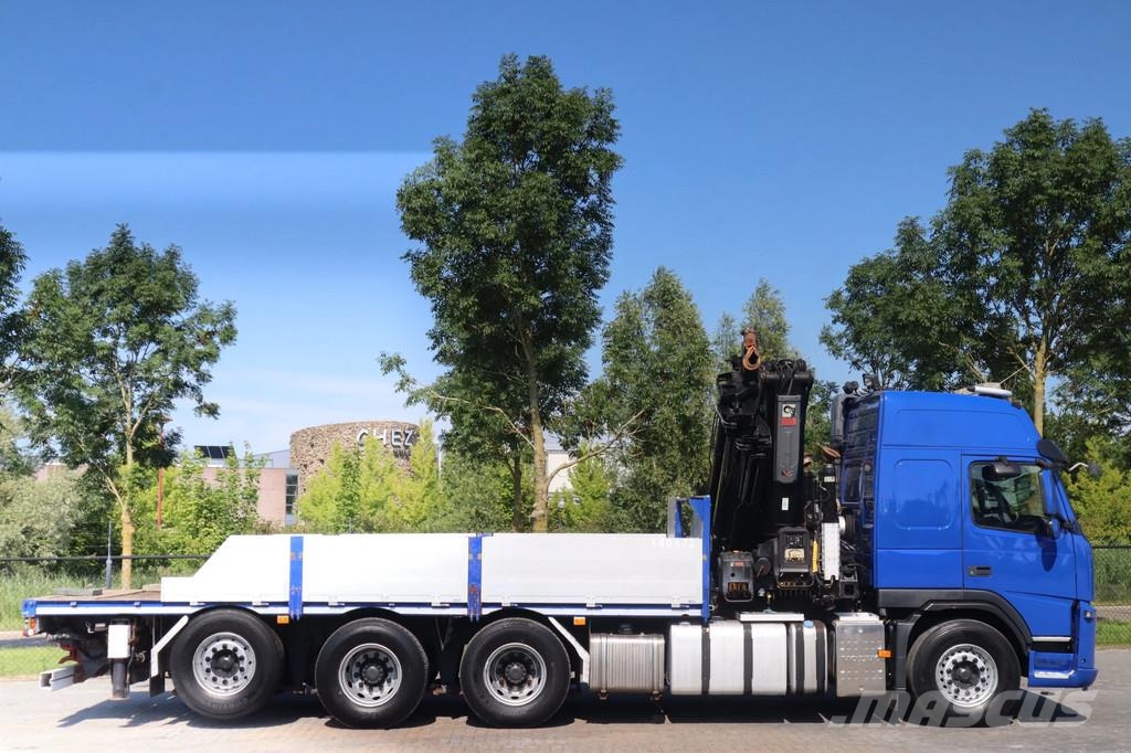 Volvo FM 500 8X4 TRIDEM + HIAB 477 E-6 HIPRO | REMOTE | Mobiilinosturit