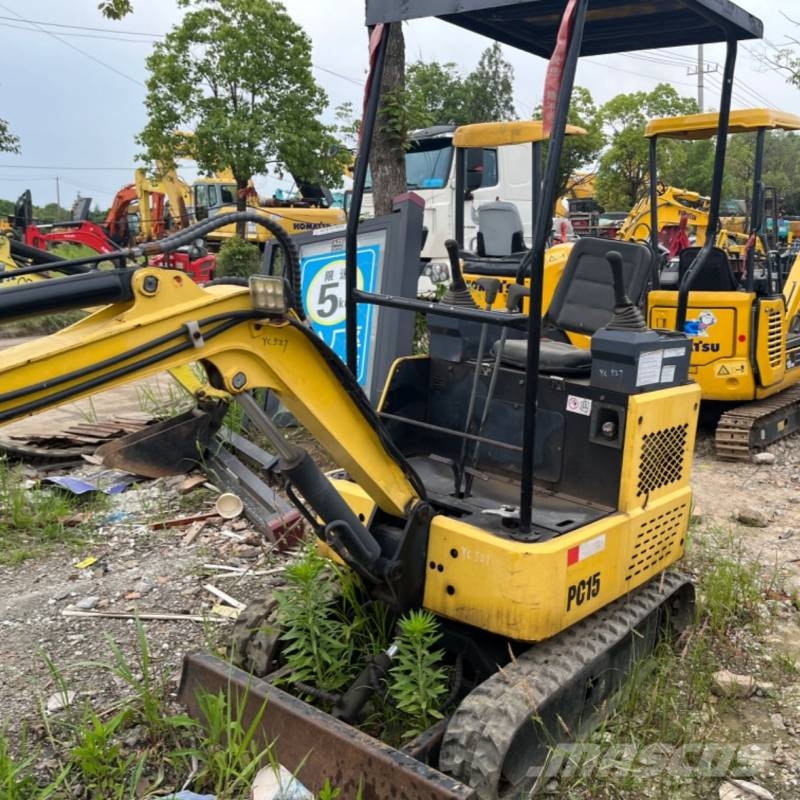 Komatsu PC 15 Minigrävare < 7t