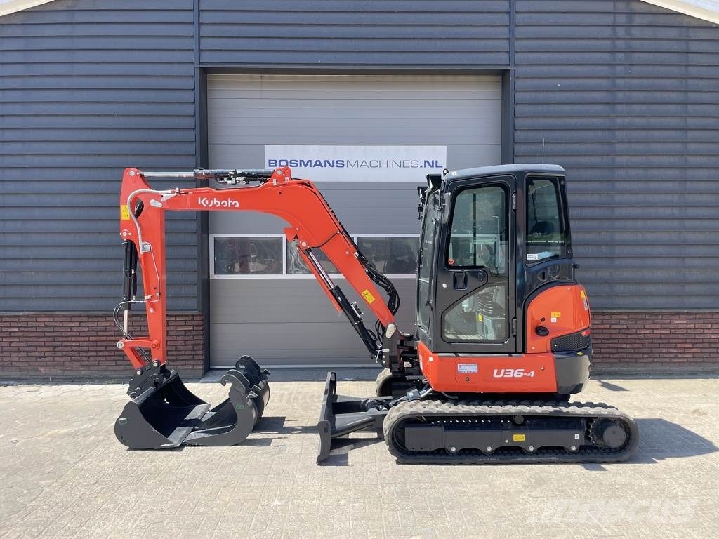 Kubota U36 minigraver NIEUW €655 LEASE Mini excavators < 7t
