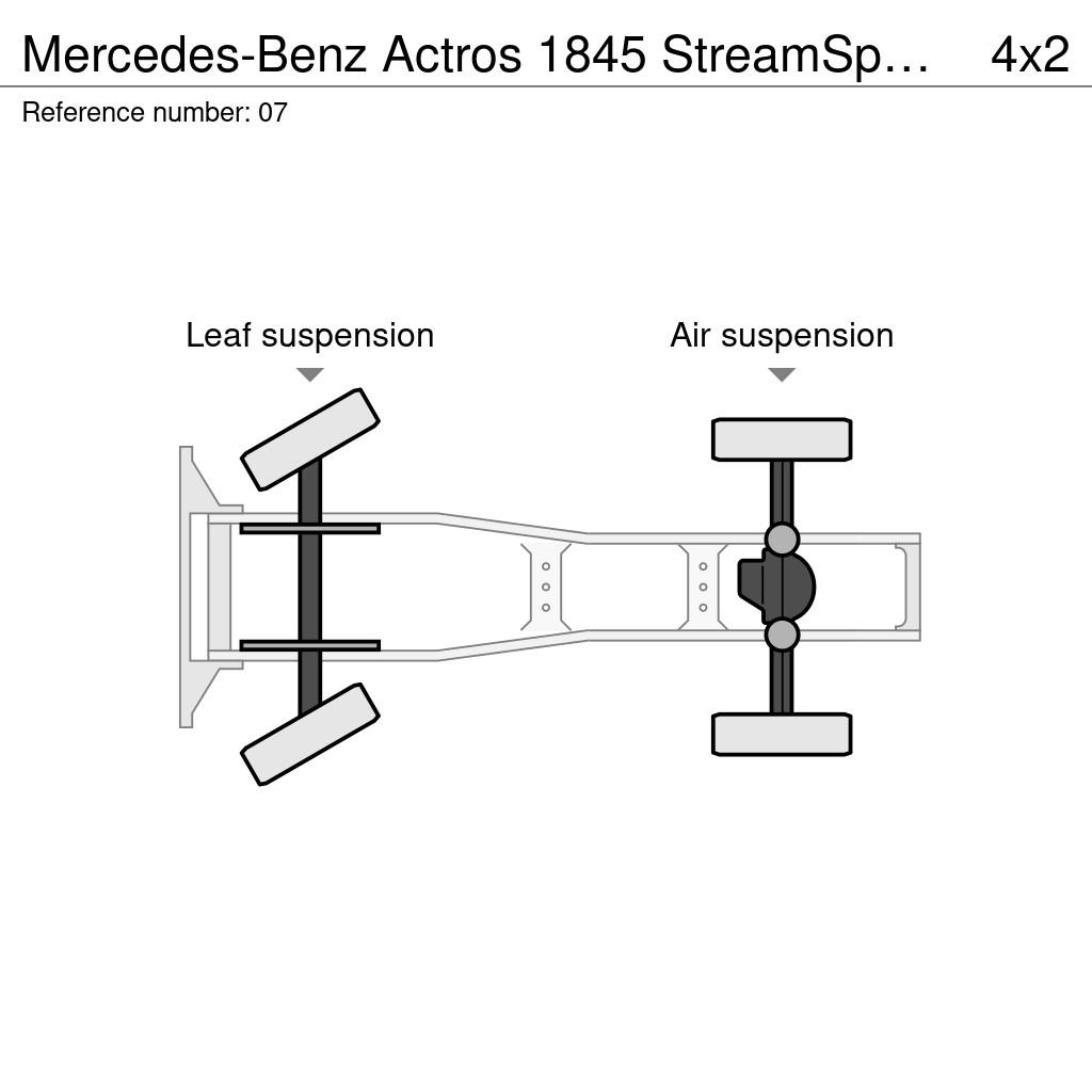 Mercedes-Benz Actros 1845 StreamSpace 2,30/Standklima/Euro6 Vilcēji