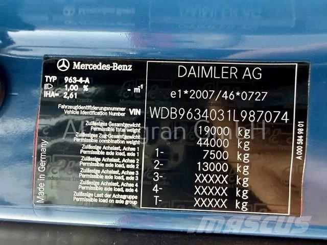 Mercedes-Benz Actros 1845 StreamSpace 2,30/Standklima/Euro6 Vilcēji