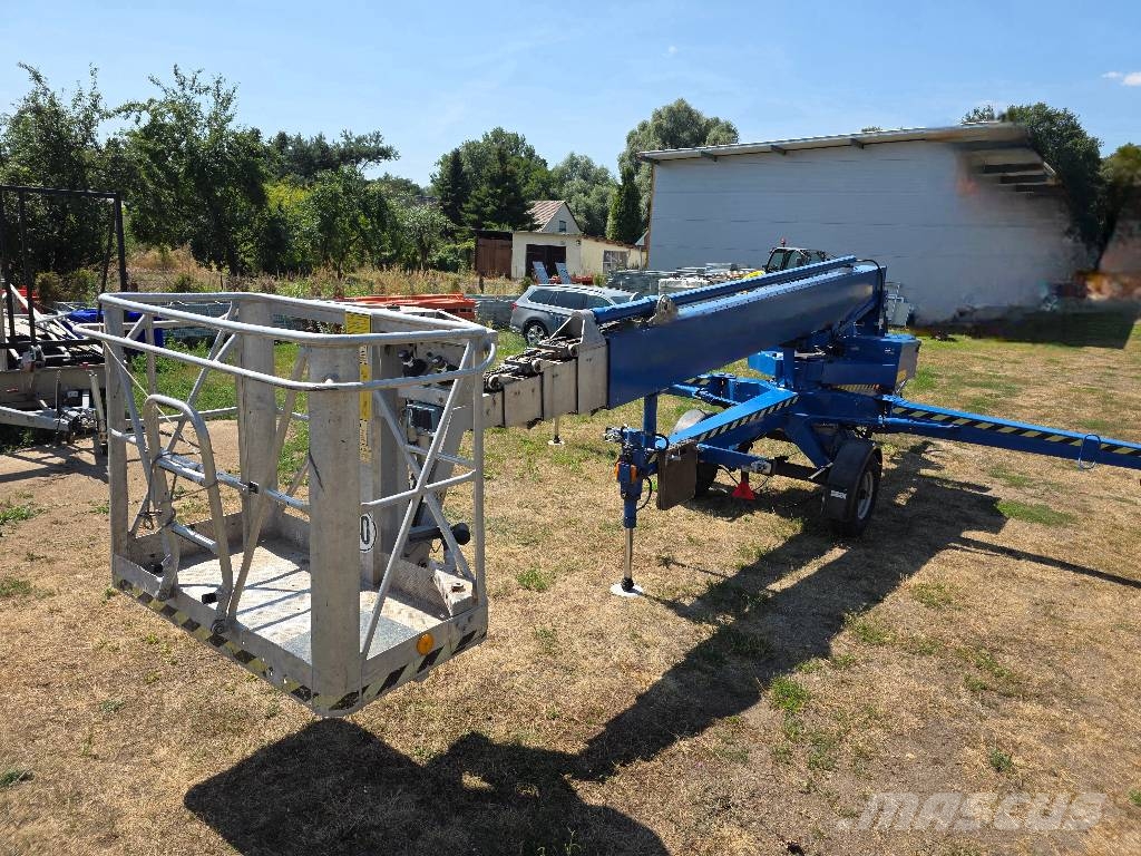 Denka-Lift MK25 DK3 Anhänger Arbeitsbühne Piattaforme aeree su rimorchio