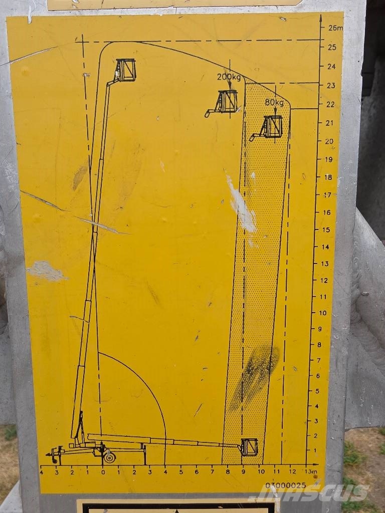Denka-Lift MK25 DK3 Anhänger Arbeitsbühne Piattaforme aeree su rimorchio