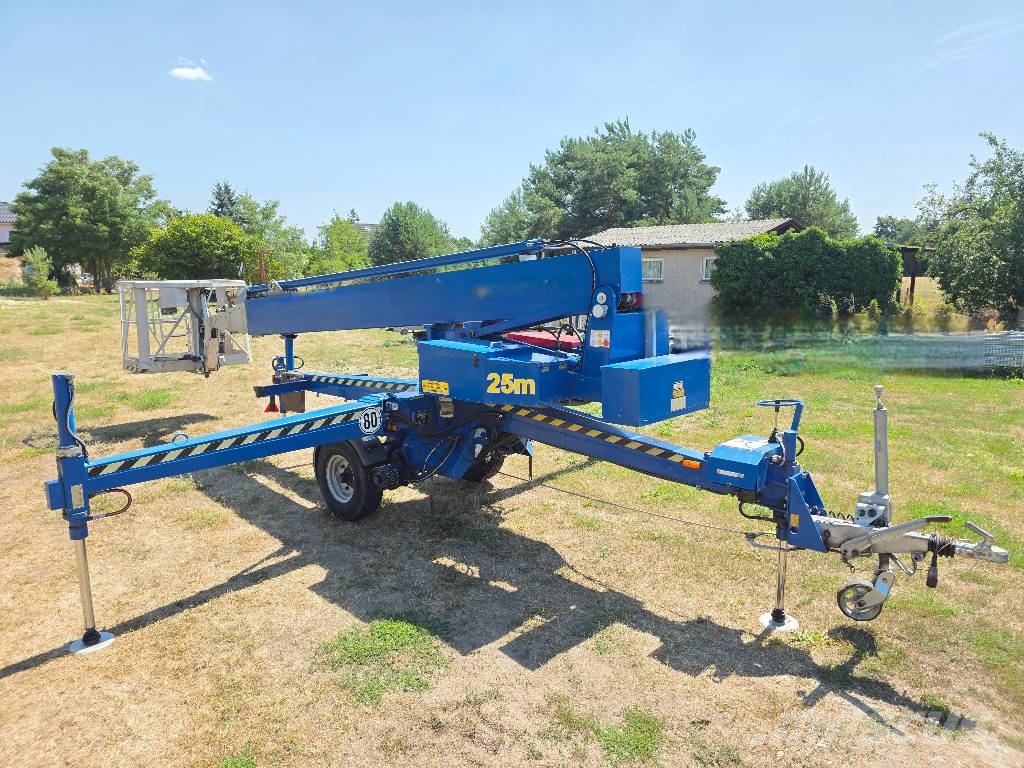 Denka-Lift MK25 DK3 Anhänger Arbeitsbühne Piattaforme aeree su rimorchio