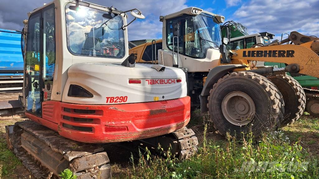 Takeuchi TB 290 CV Roomikekskavaatorid