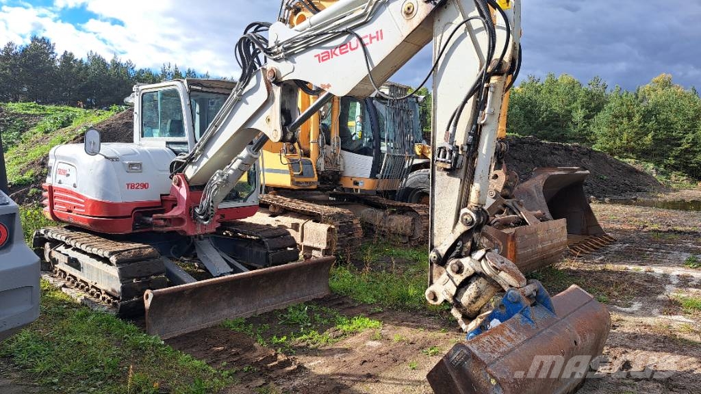 Takeuchi TB 290 CV Roomikekskavaatorid