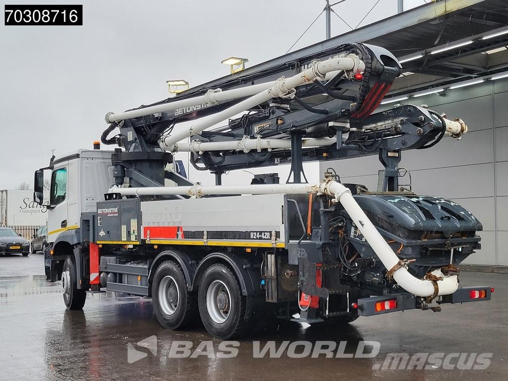 Mercedes-Benz Arocs 2636 6X4 24mtr Betonstar BST 24.14S-4ZR pump Betonpomptrucks