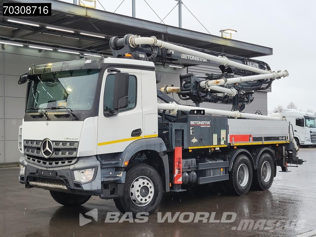 Mercedes-Benz Arocs 2636 6X4 24mtr Betonstar BST 24.14S-4ZR pump Betonpomptrucks