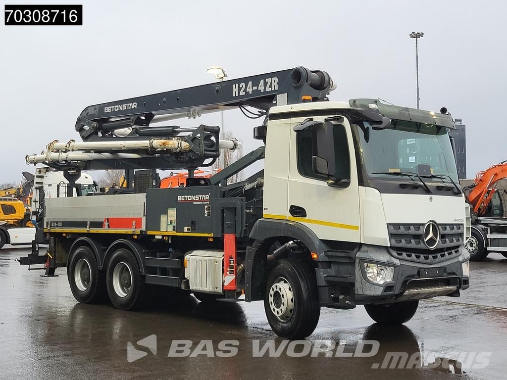 Mercedes-Benz Arocs 2636 6X4 24mtr Betonstar BST 24.14S-4ZR pump Betonpomptrucks