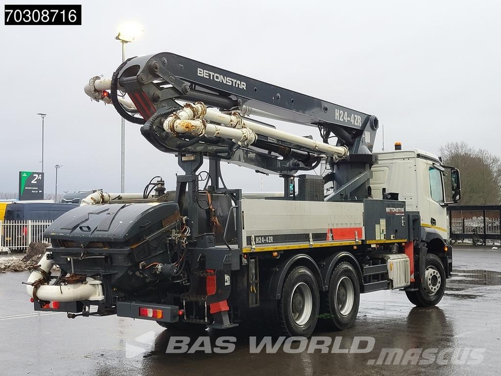 Mercedes-Benz Arocs 2636 6X4 24mtr Betonstar BST 24.14S-4ZR pump Betonpomptrucks