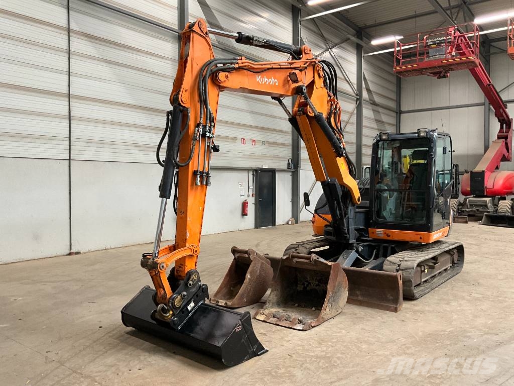 Kubota KX 080-4 A Midigraafmachines 7t - 12t