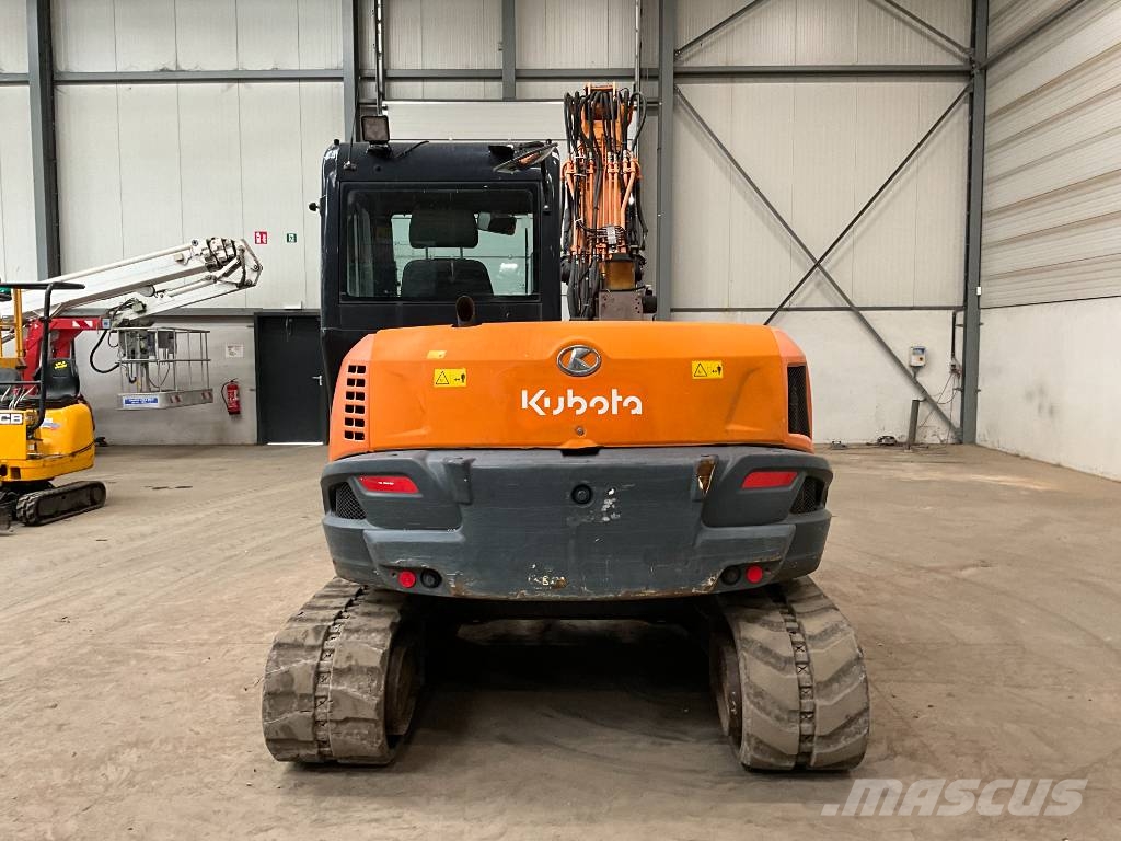 Kubota KX 080-4 A Midigraafmachines 7t - 12t