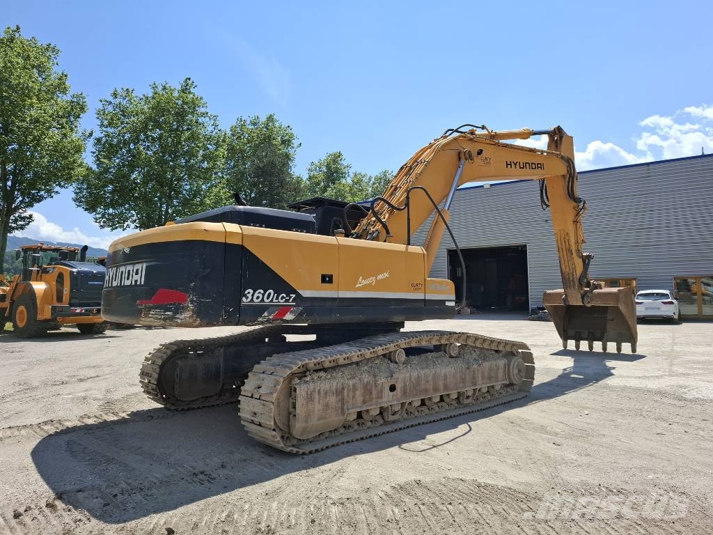 Hyundai R360LC-7 Bageri guseničari