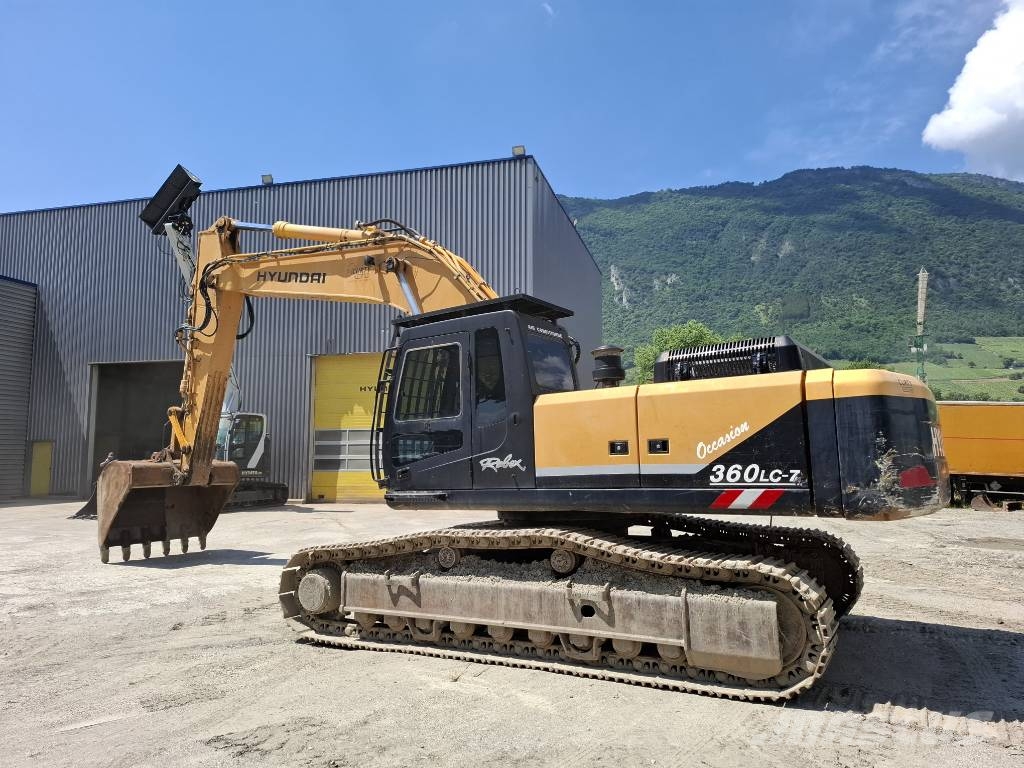 Hyundai R360LC-7 Bageri guseničari