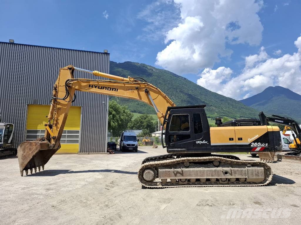 Hyundai R360LC-7 Bageri guseničari