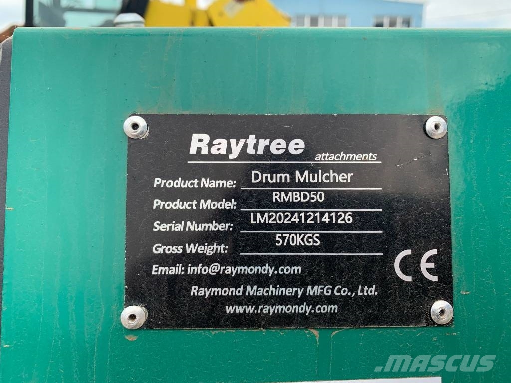 Raytree RMBD50 Mulcher Outros componentes
